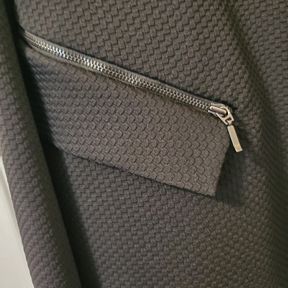 Alfani Open Front Blazer w/ Zipper Pockets (size S) - Picture 3 of 12